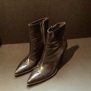 Black Zara Trafaluc Boots Size 8